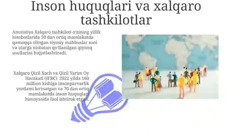 Inson huquqlari va xalqaro tashkilotlar 3