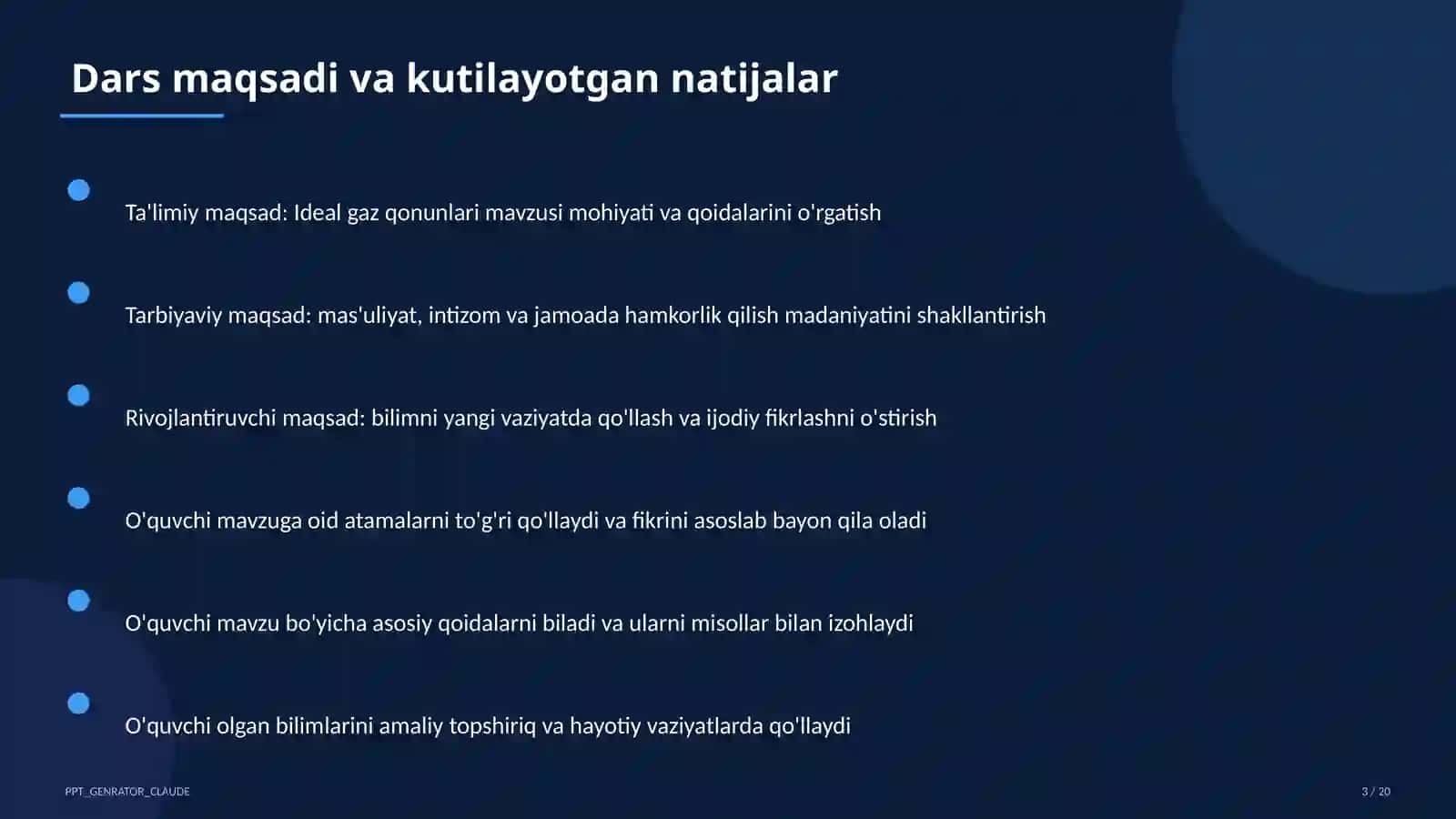 Ideal gaz qonunlari (10-sinf) 3