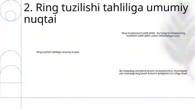 Ringenstrukturaviy Analiz 3