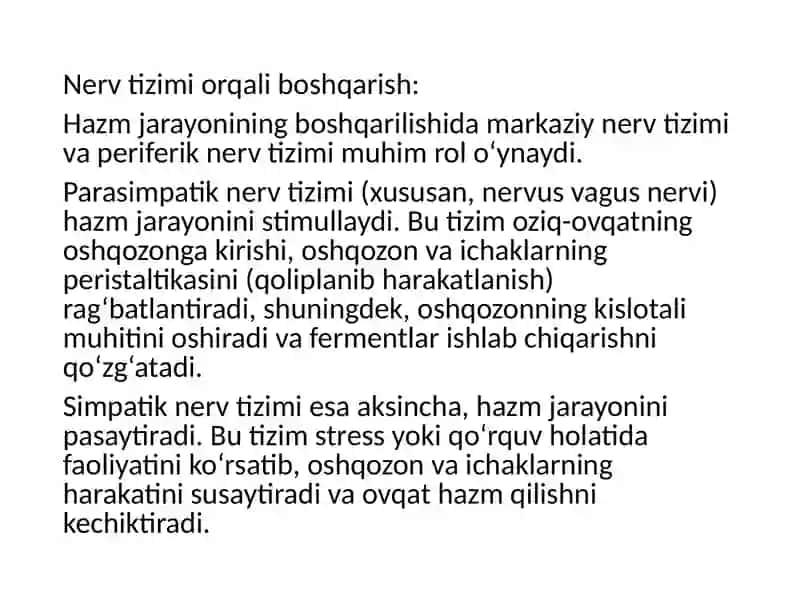 Hazmlanish jarayonining boshqariluvi 3