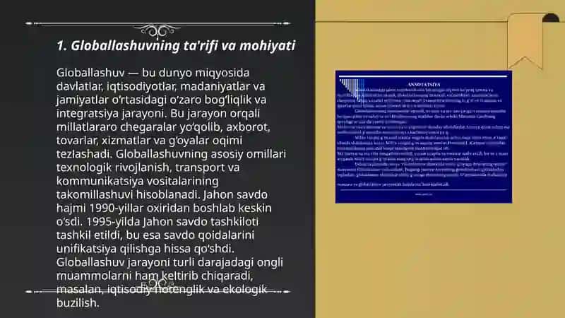 Globallashuv.Globallashuv haqidagi konsepsiyalar 3