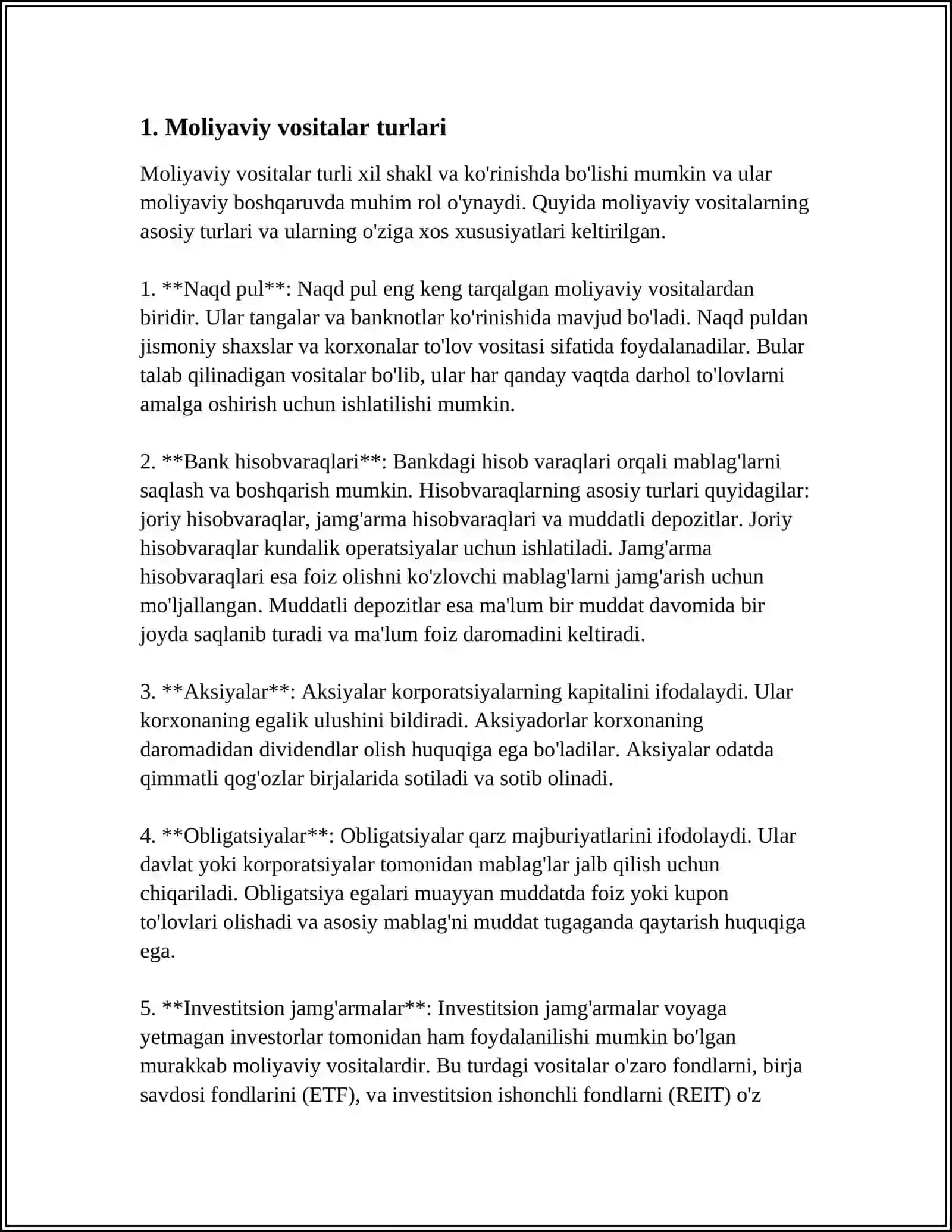 MOLYAVIY VOSITALAR 3