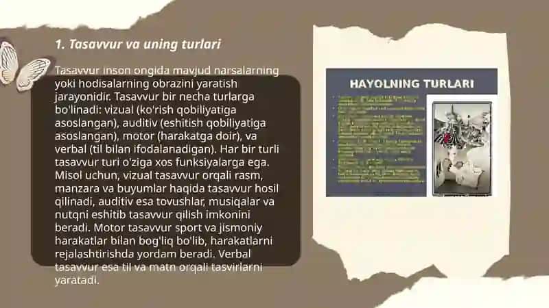 Hayol va tasavvur 3