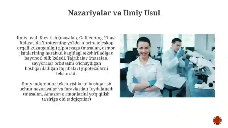 Nazariyalar va Ilmiy Usul 3
