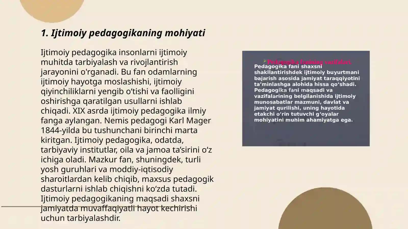 Ichtmoiy Pedago'gikaning nazariy asoslar 3