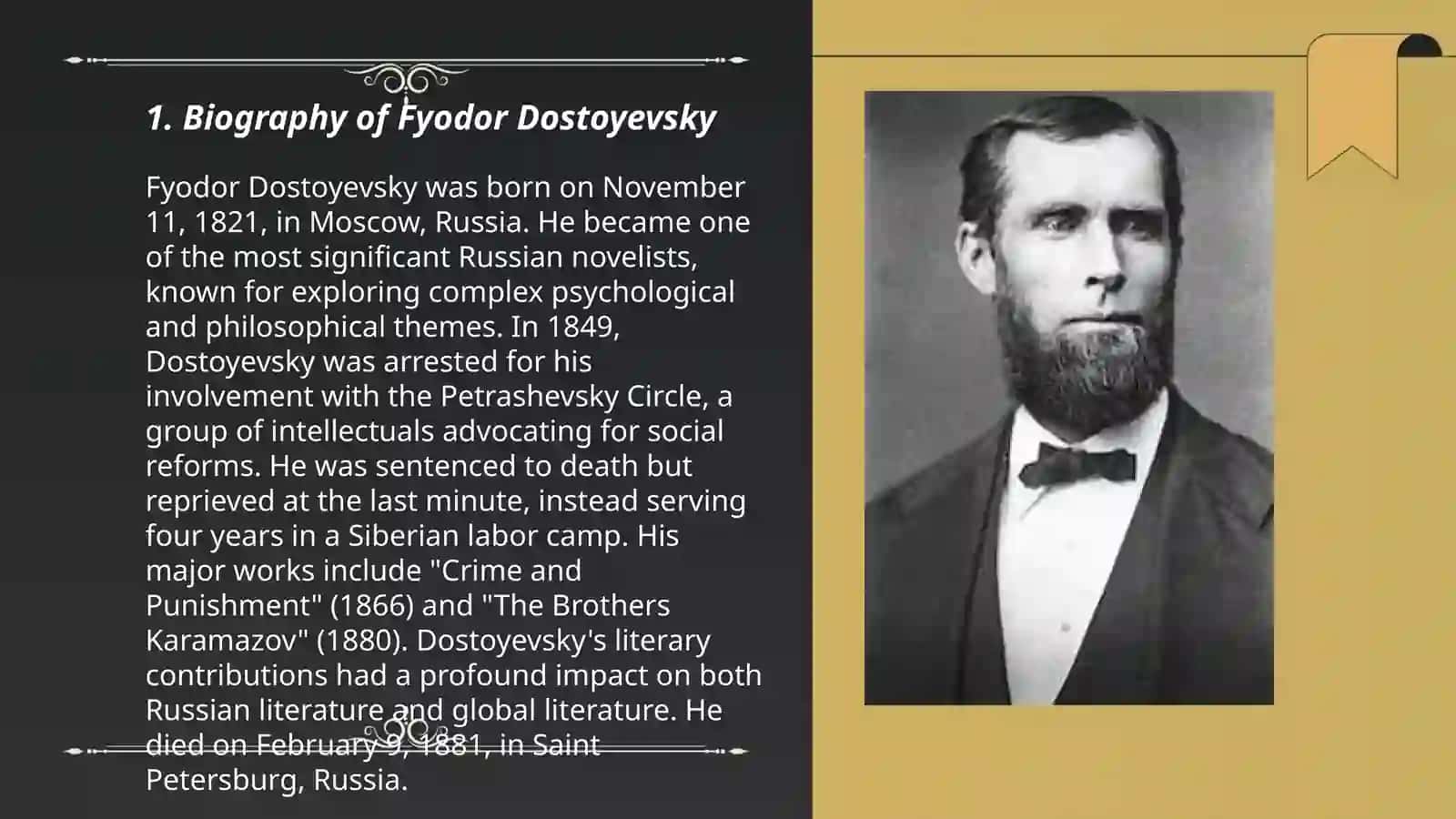 Dostoyevsky haqida 3