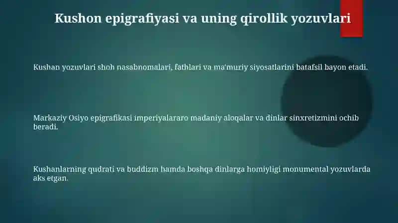 O’rta Osiyoning qadimgi bitiklari va epigrafik yodgorliklari 3