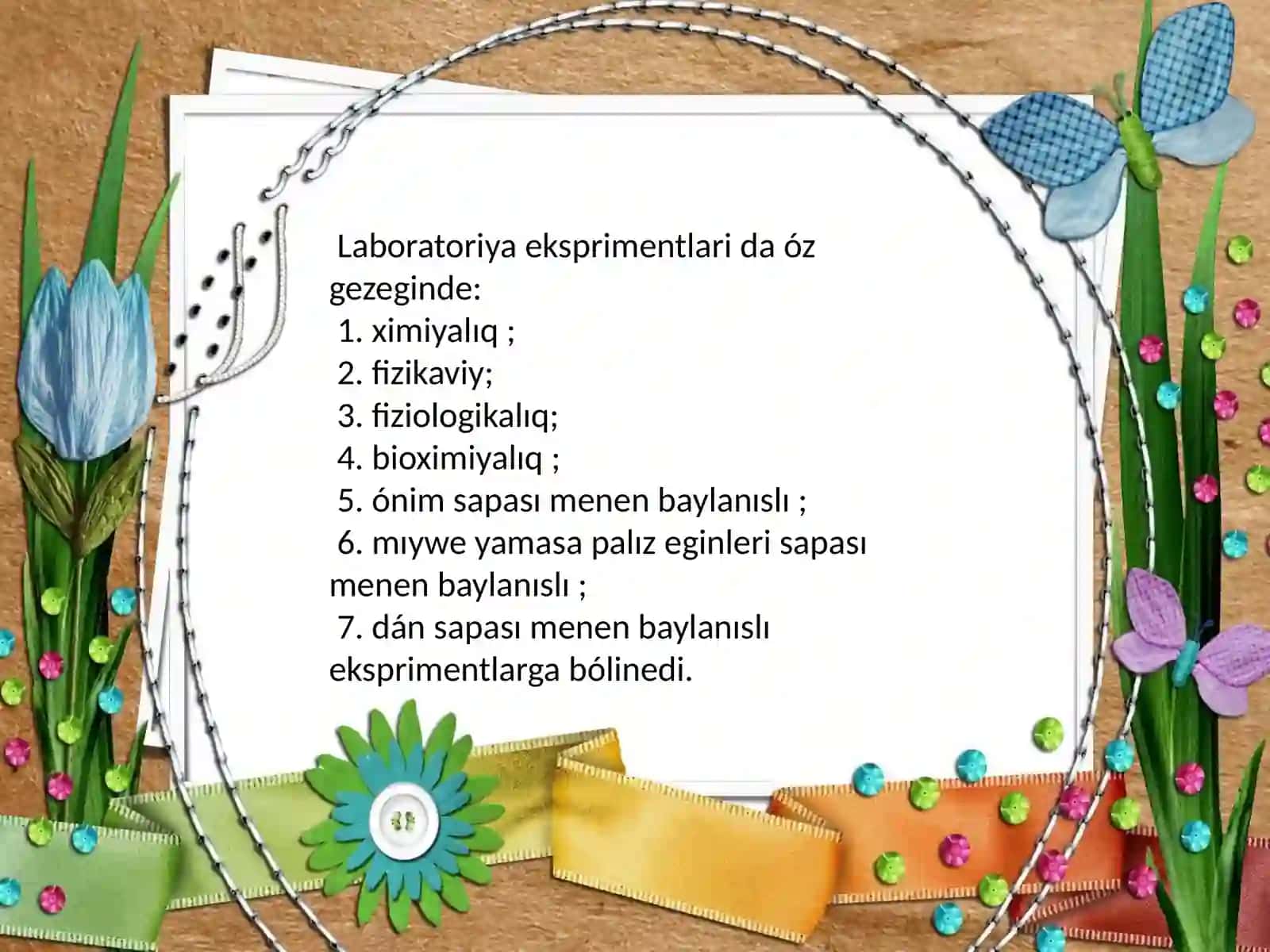FENELOGIYALÍQBAQALAWDÍ ANALIZLEWUSÍLLARÍ 3