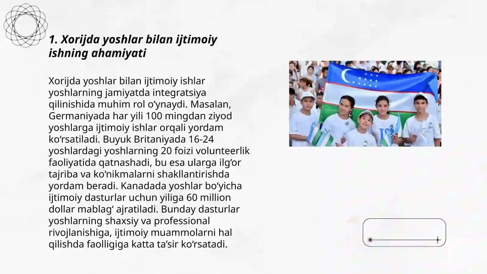 Xorijda yoshlar bilan ijtimoiy ish 3