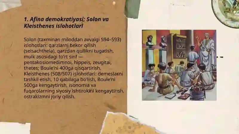 Qadimgi Yunoniston: Afina va Sparta 3