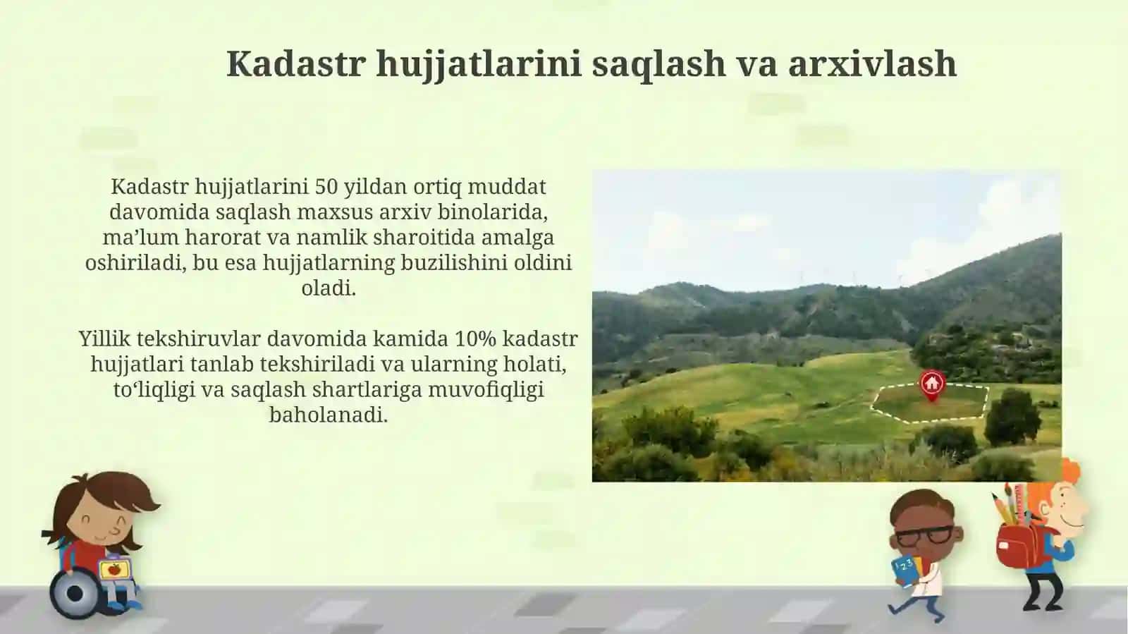 Davlat yer kadastrini yuritish tartibi 3