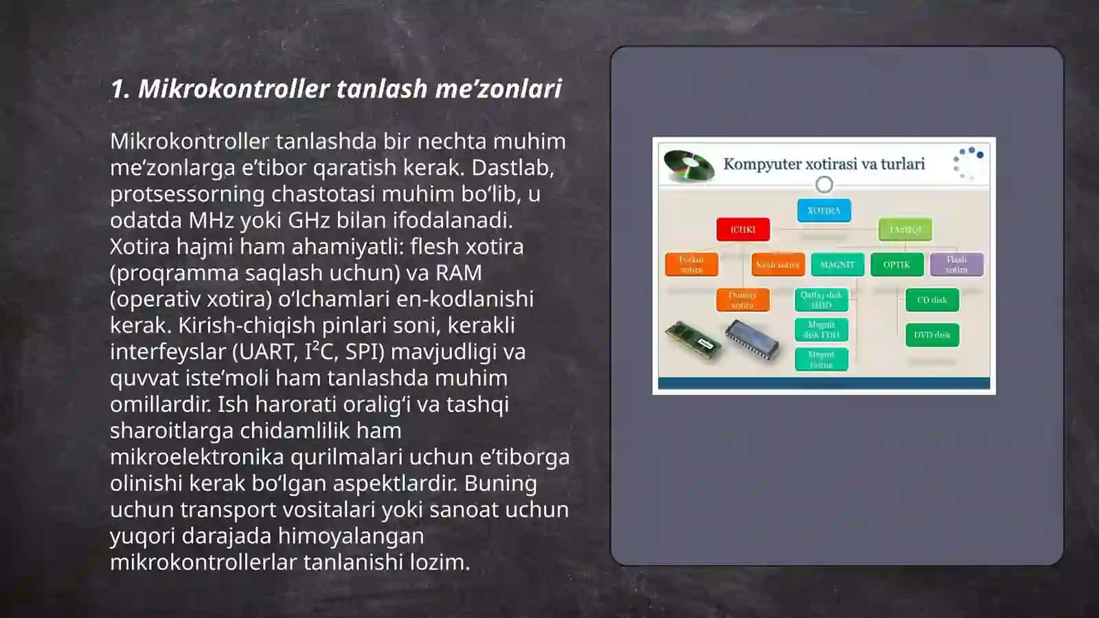 Dvigatellarni mikrokontrollerlarga o‘rnatish 3
