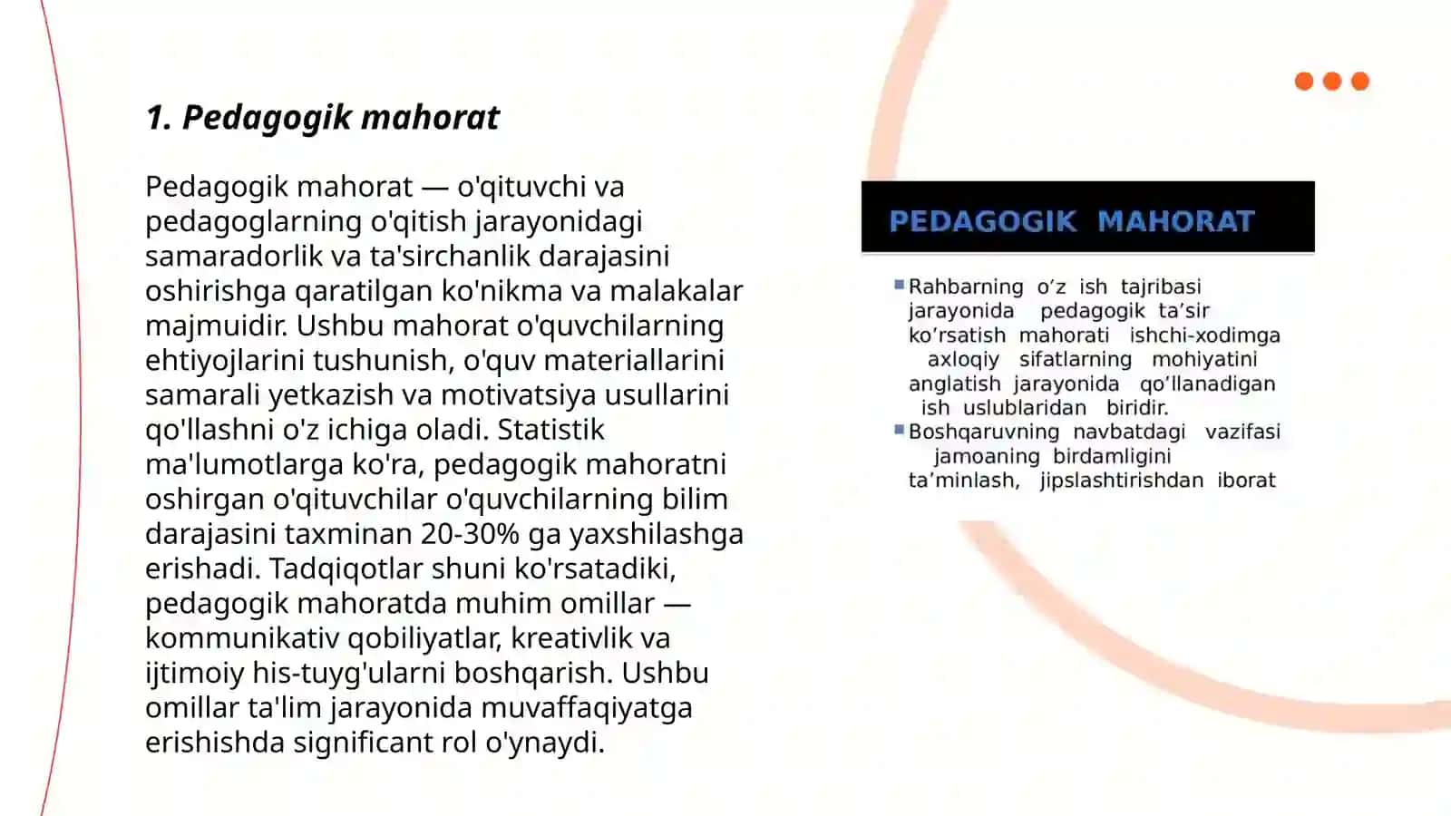Pedagogik mahorat 3