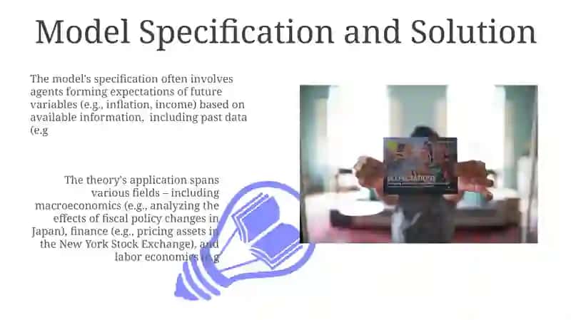The theory of Rational expectations 3