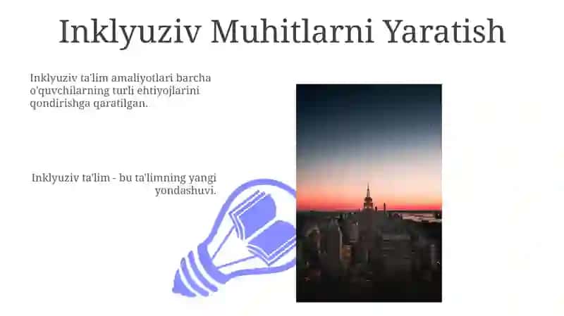 Inklyuziv Ta'limning Afzalliklari 3