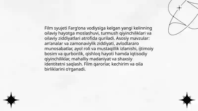 Farĝona kelini 3
