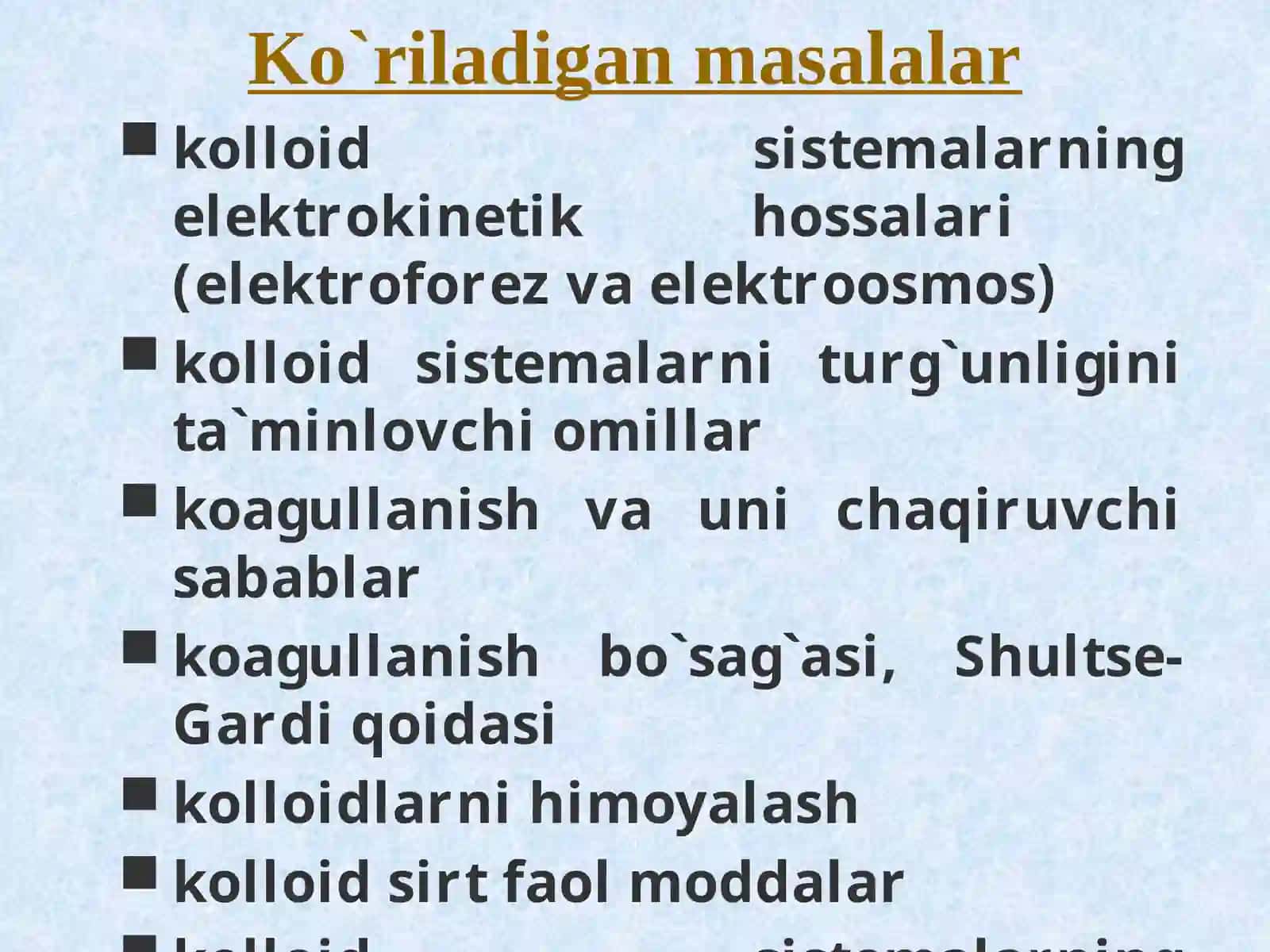 Kolloid sistemalar 3