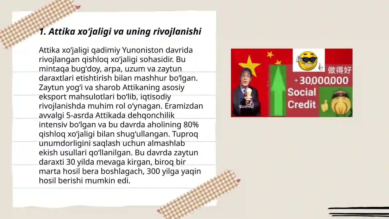 Isoqova Mohichehra ning Jahon tarixidan taqdimoti 3