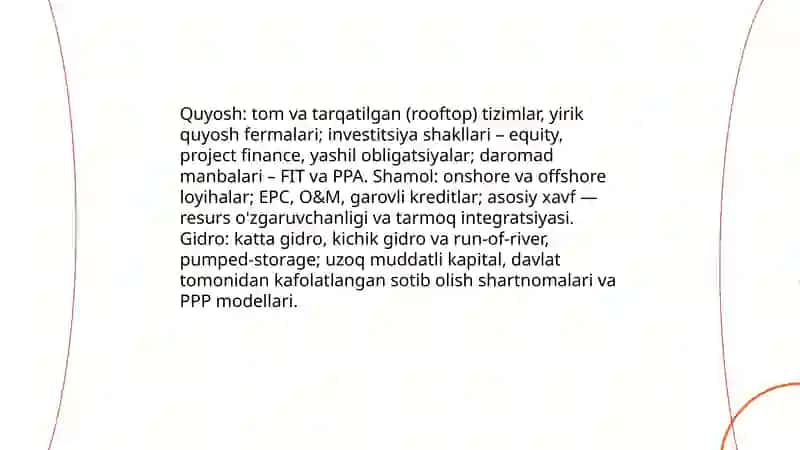 Yashil loyihalarga investitsiya kiritish 3