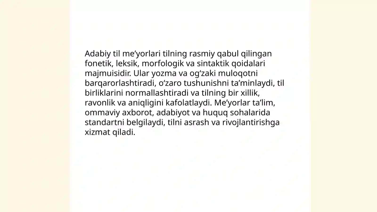 Adabiy til meʼyorlari 3