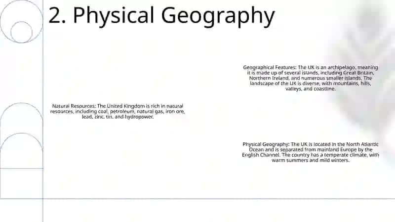 Natural Resources And Geographical Features Of The United Kingdom 3