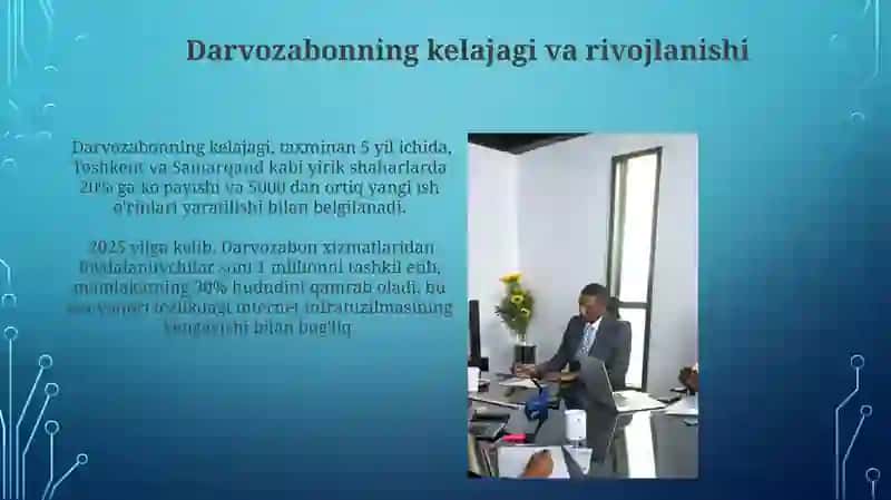 Darvozabon bilan ishlash 3