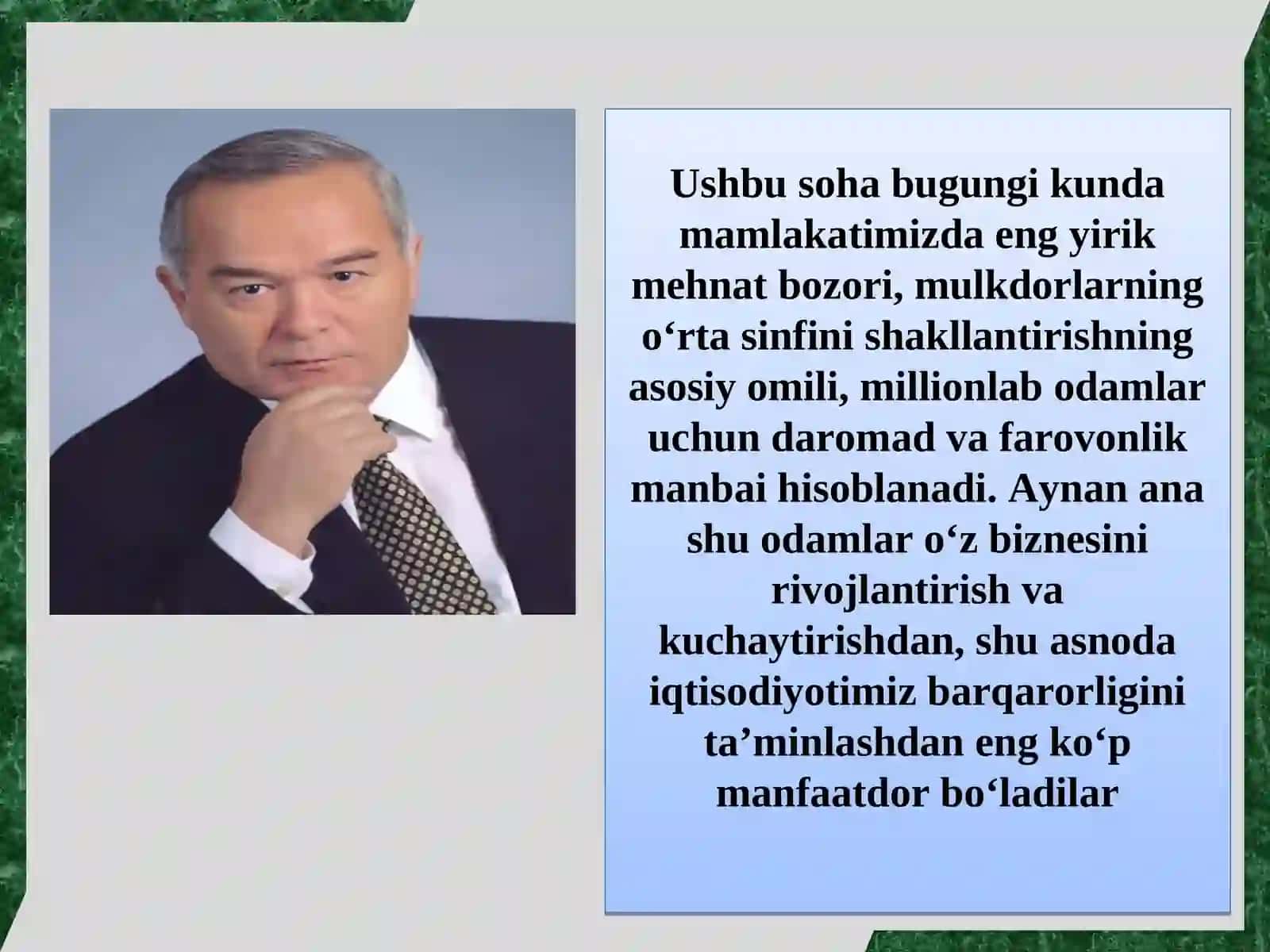 Tadbirkorlik faoliyatining mohiyati 3
