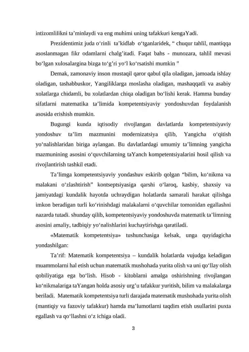 3-SINF O'QUVCHILARIGA VAQT O'LCHOVLARINI O'RGATISH METODIKASI 3