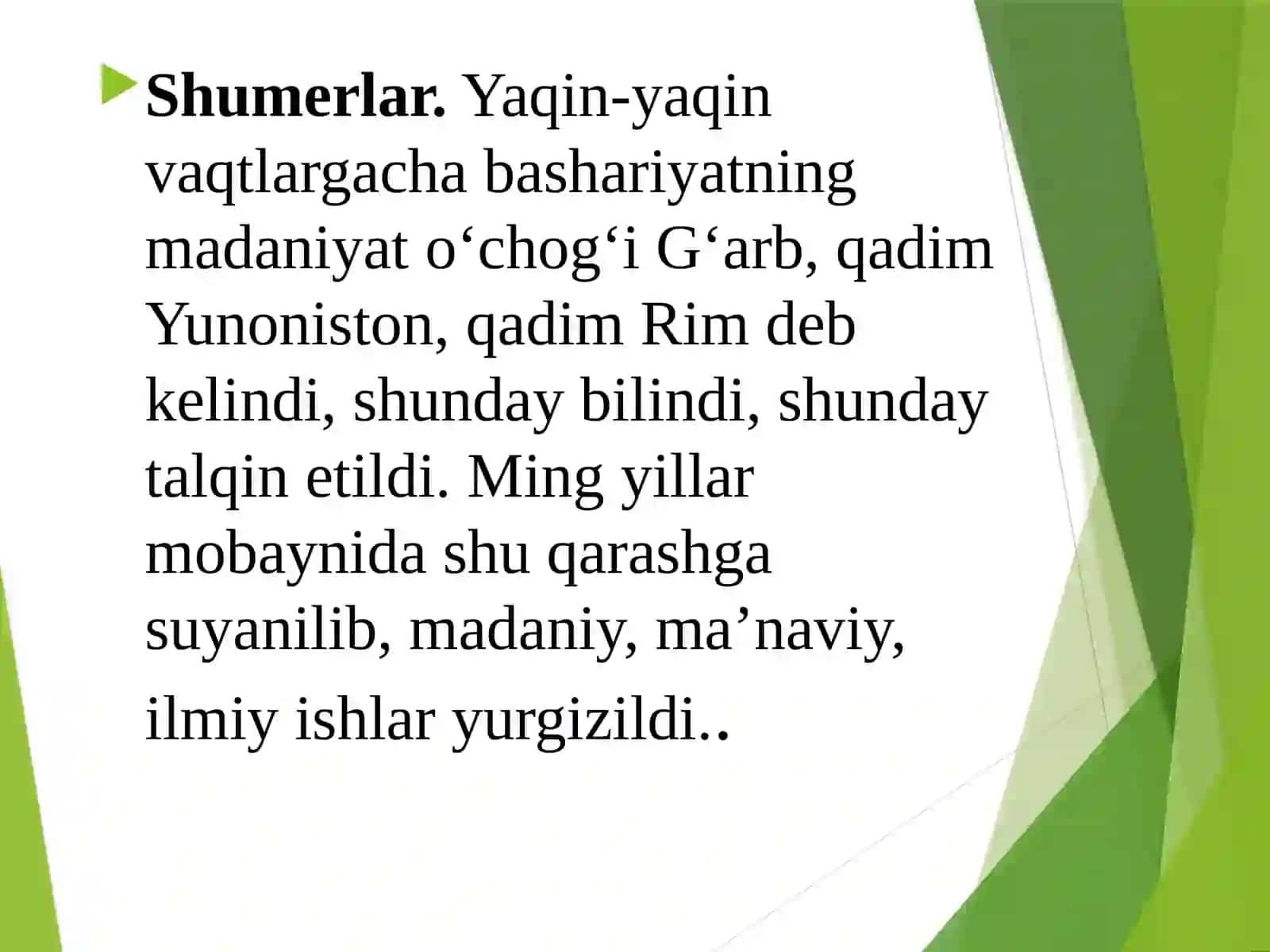 QADIMGI SHARQ ADABIYOTI 3