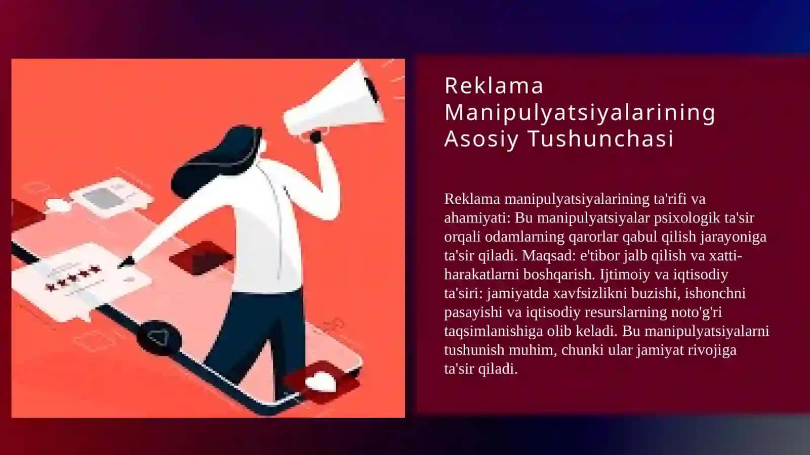 REKLAMA MANIPULATSIYALAR 3