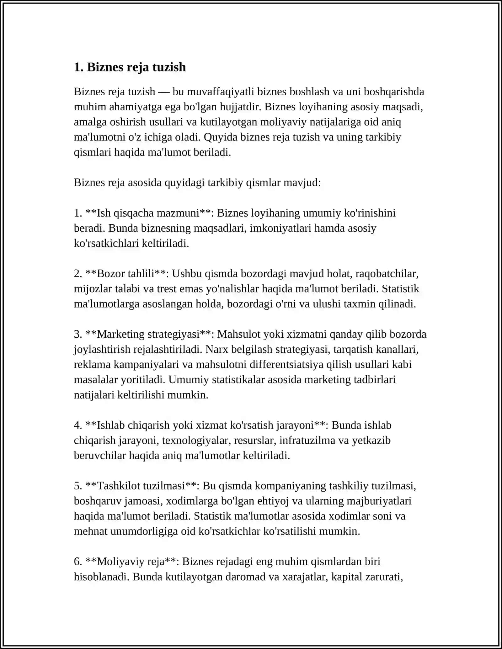 TADBIRKORLIK FAOLIYATINI RO'YXATDAN O'TKAZISH TARTIBI 3