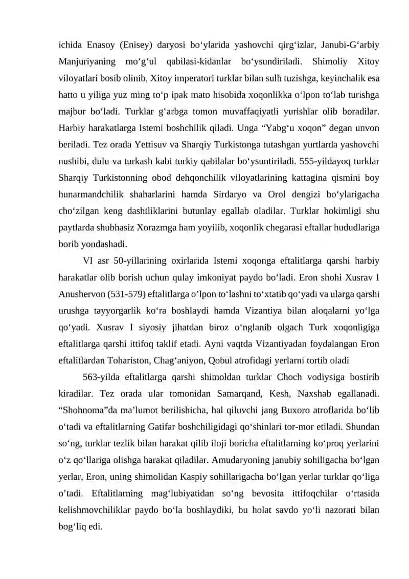 Turk xoqonlik va uning ma’muriy tuzulishi 3