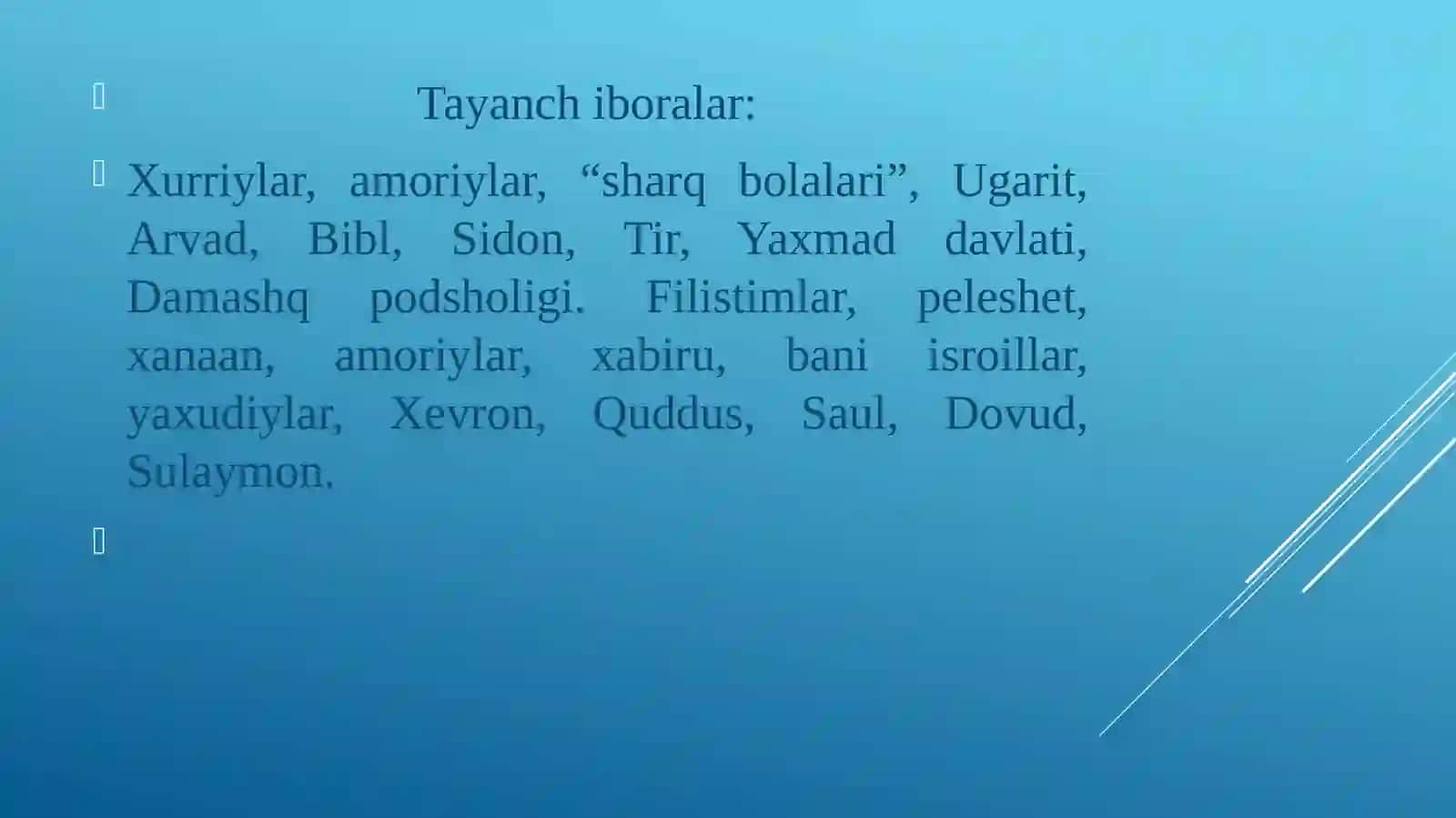 Qadimgi Suriya, Finikiya va Falastin davlatlari 3