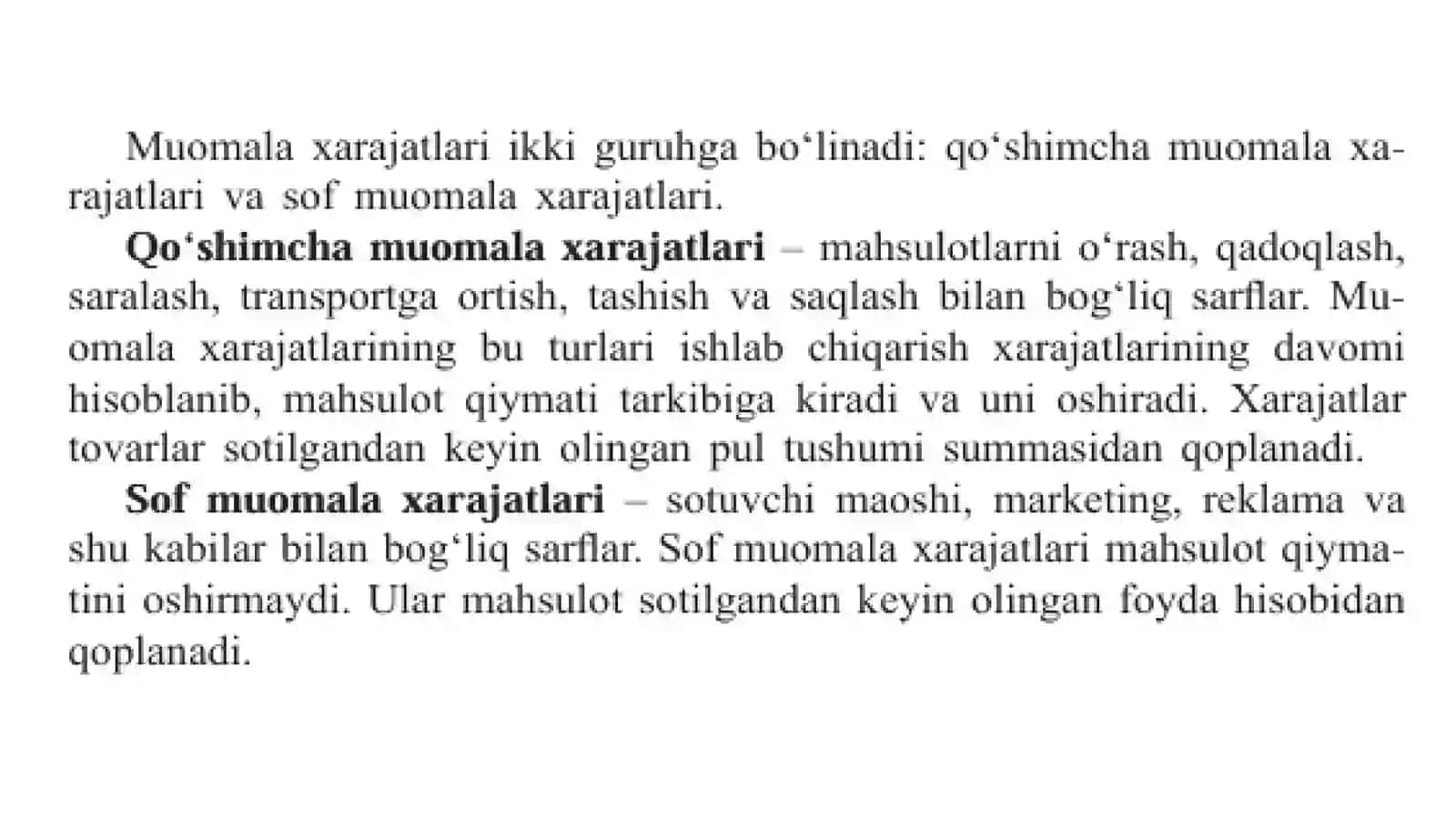 KORXONA XARAJATLARI 3