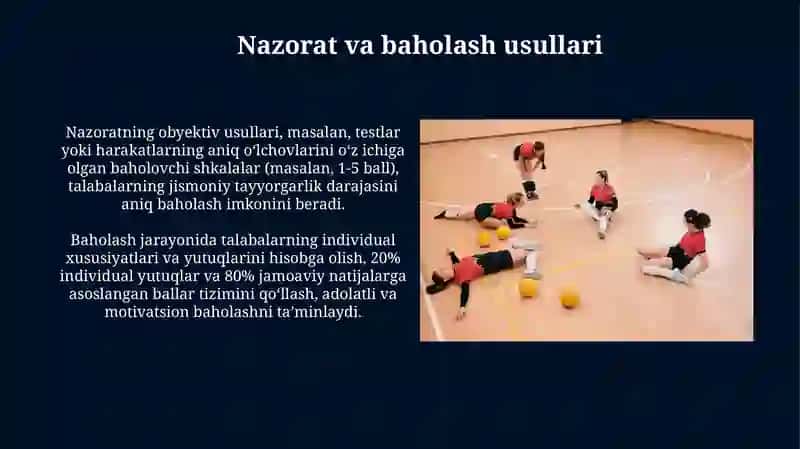 Jismoniy tarbiyaning umum pedagogik va maxsus uslublariga tavsif 3