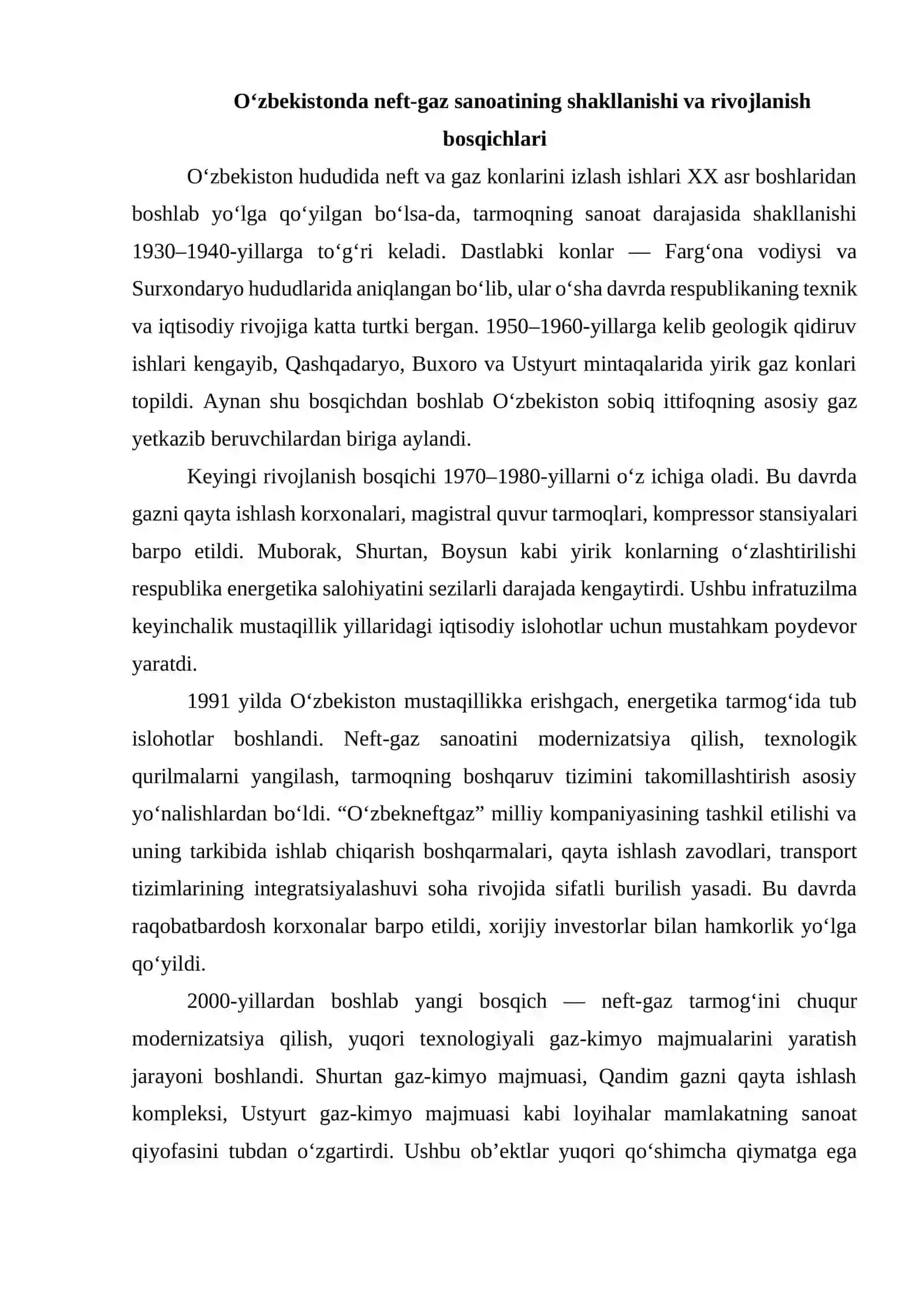 Respublikamizdagi neft-gaz sanoati korxonalari 3