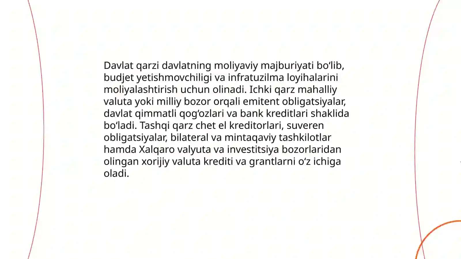 Davlat qarzi va uning iqtisodiy xavsizlikka tasiri 3