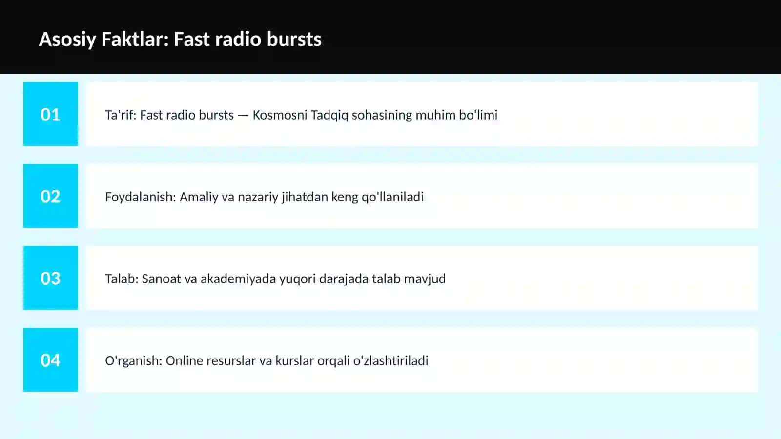 KOSMOSNI TADQIQ 3