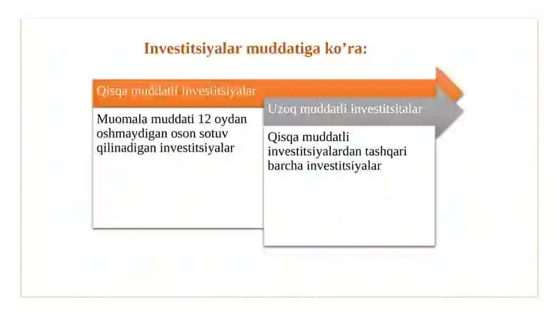 Investitsiyalar hisobi 3
