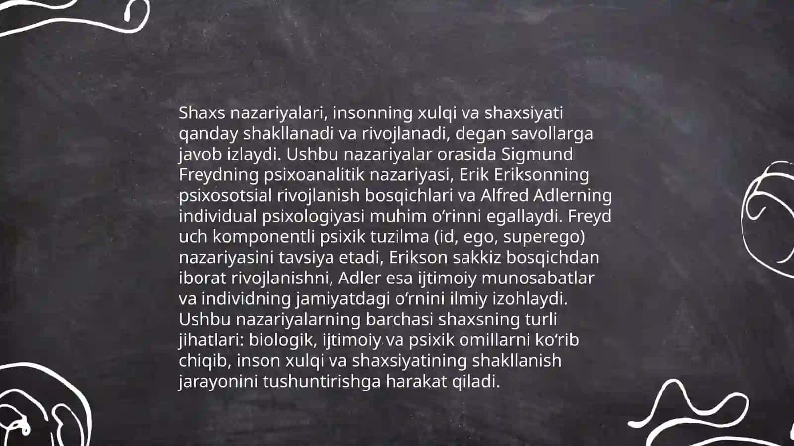 Chet el psixologiyasi 3