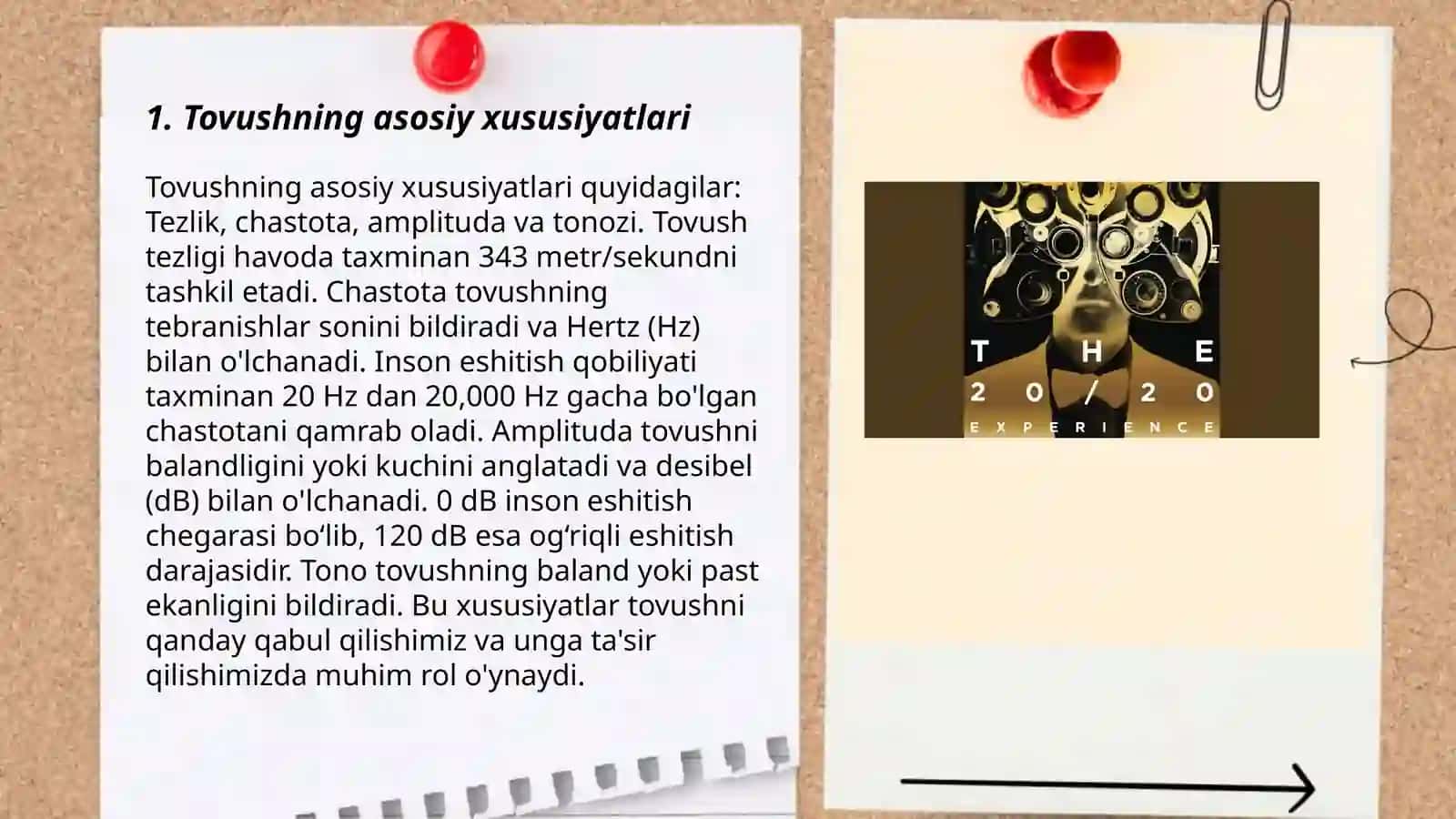 Tovush tebranishlarining tezligini o'lchash 3