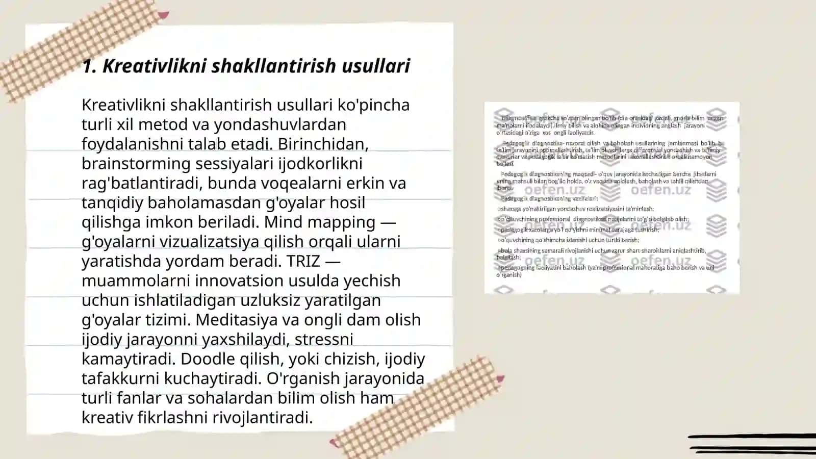 Pedagoglarning kreativlik sifatlari 3