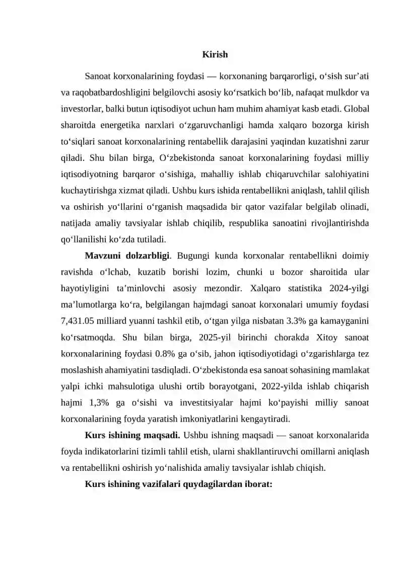 “Sanoat korxonalari foydasi” mavzusida ilmiy ish 3