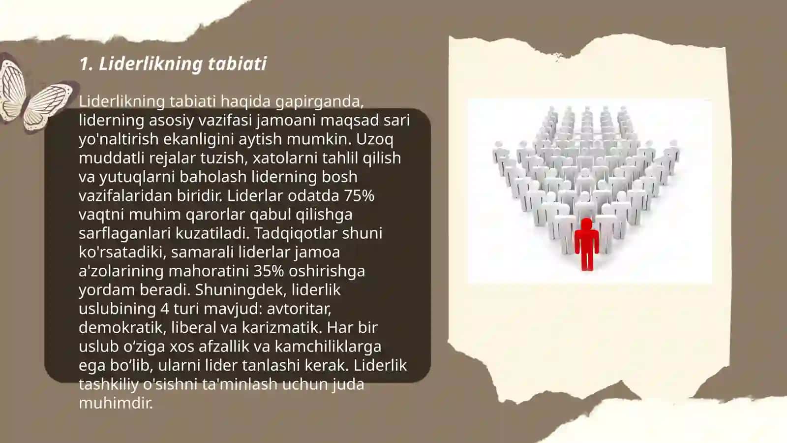 Liderlikning tabiati 3
