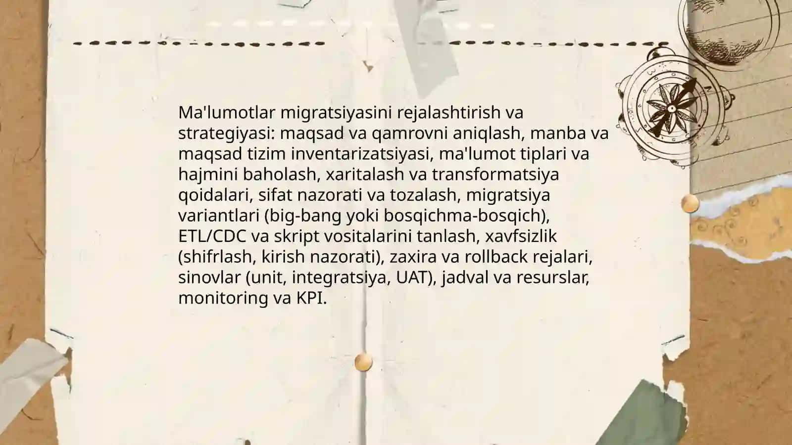 Migratsiya va maʼlumotlar bazasini boshqarish 3