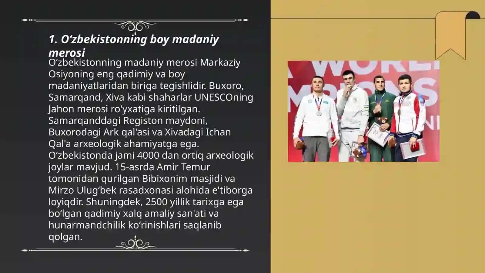 Oʻzbekistonni butun dunyo tanimoqda 3