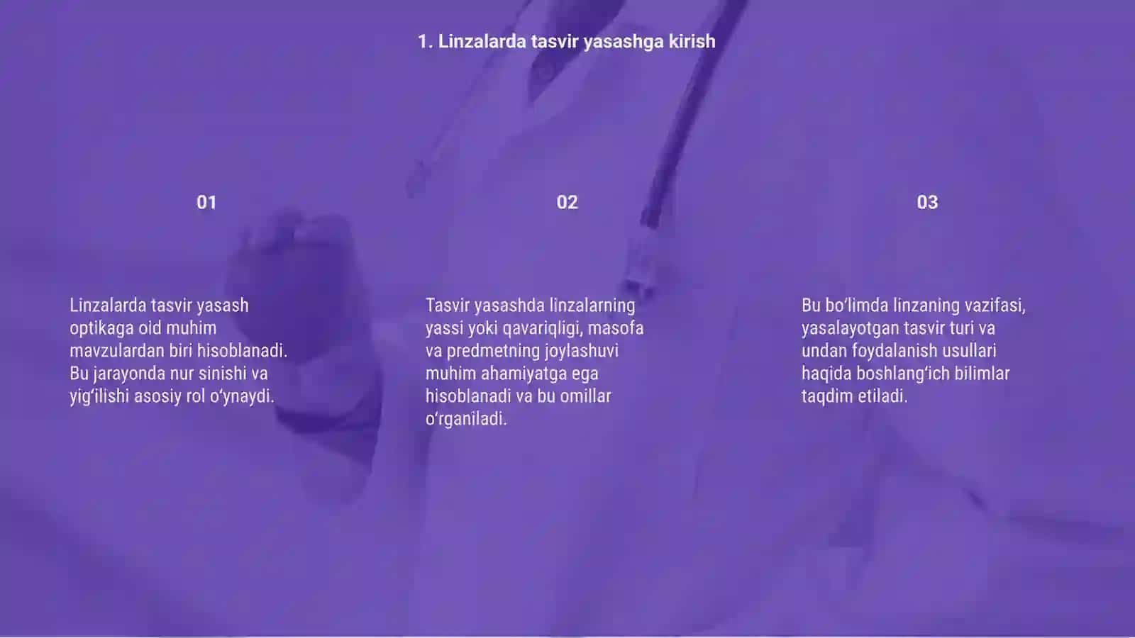 Linzalarda tasvir yasash 3