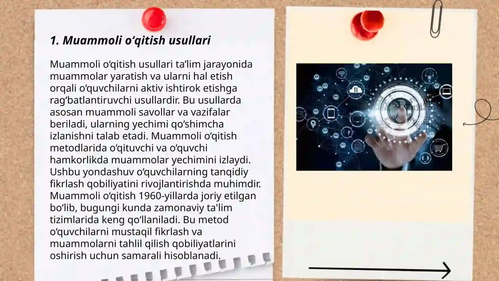 Muammoli o‘qitish usullari 3