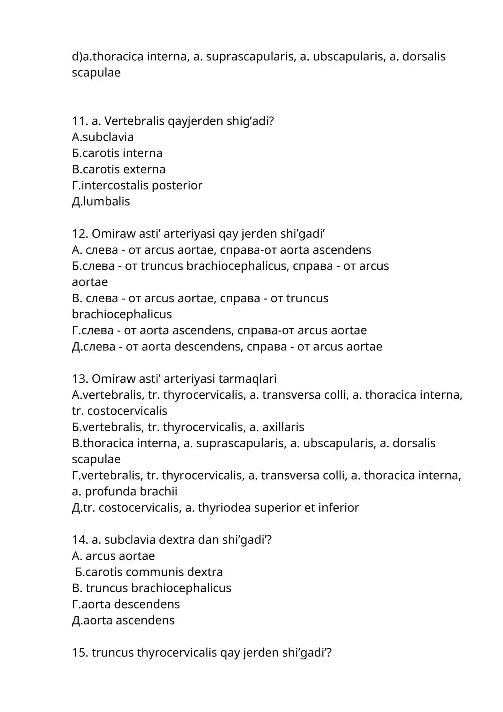 Omiraw astı arteriyası 3