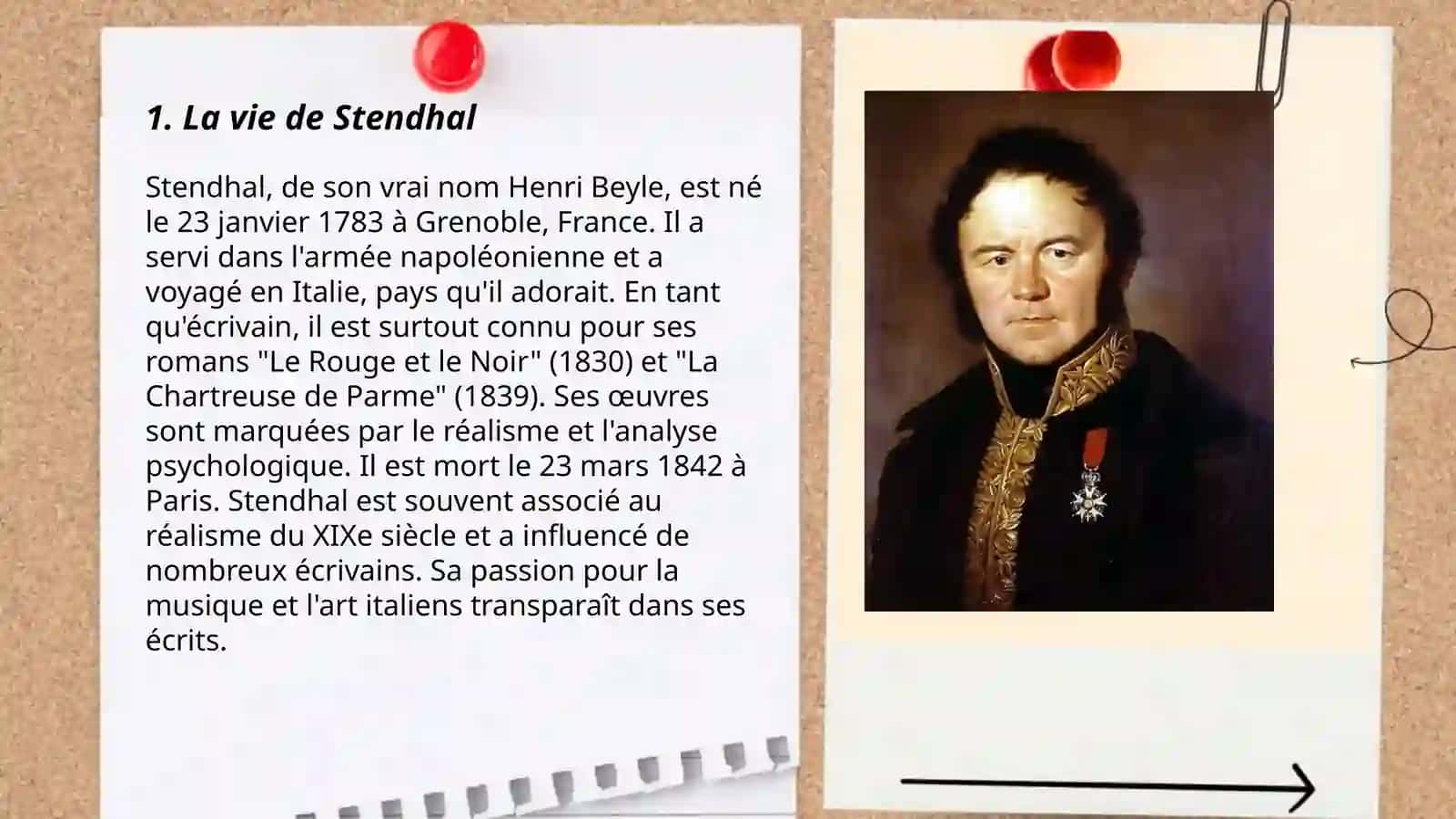 La vie de Stendhal 3